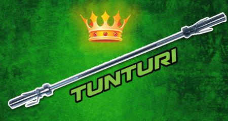 Tunturi Olympische Halterstang die 220cm lang is