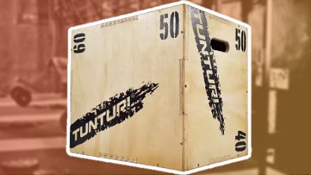 Houten plyo box van Tunturi