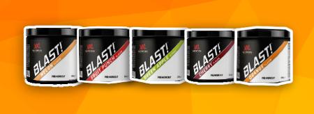Alle smaken van Blast pre workout