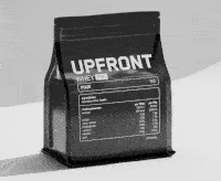 Zak Whey PRO van Upfront die rondjes draait