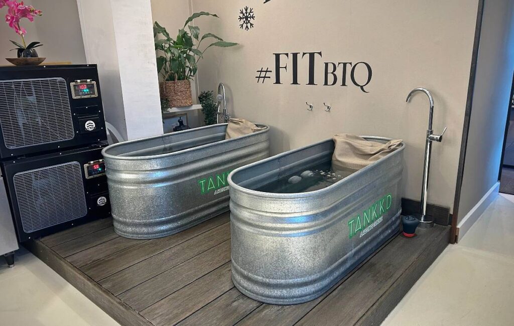 2 Ijsbaden bij Fit BTQ in Rotterdam
