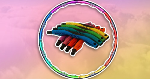 Powerhoop Hoelahoep met instelbaar gewicht