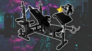 Universele multifunctionele halterbank van Gorilla Sports