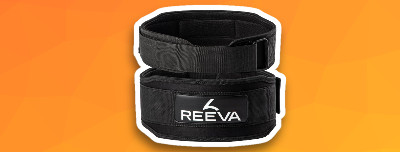 Lichte comfortabele powerlifting riem van Reeva