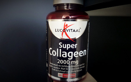 Potje collageen type 1 tabletten van het merk Lucovitaal