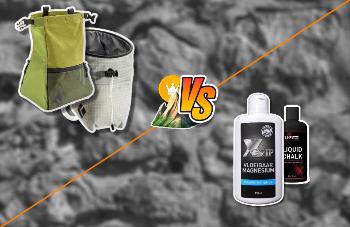 Twee modellen pofzakken en twee soorten vloeibaar magnesium