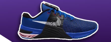 Blauwe NIKE Metcon 8 schoen