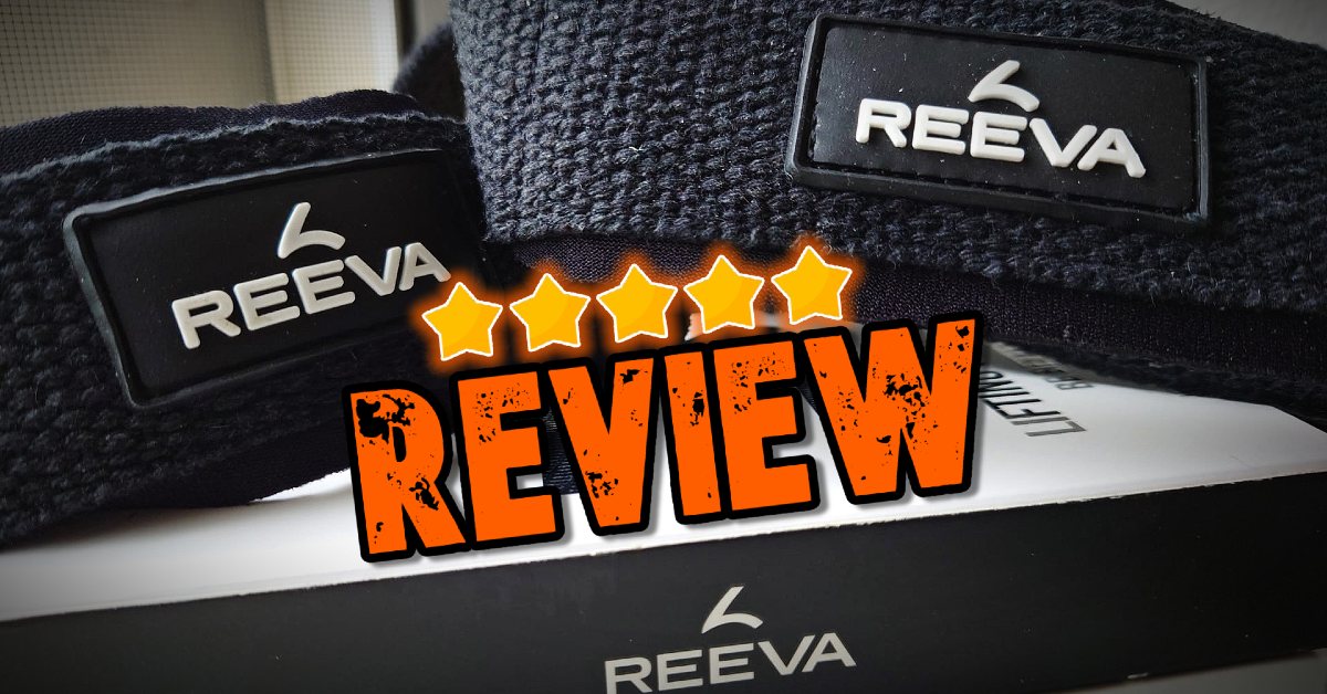 2 Lifting straps van Reeva die bovenop de verpakking liggen