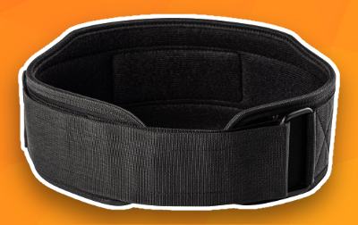 Powerlifting riem met bandsluiting van Reeva